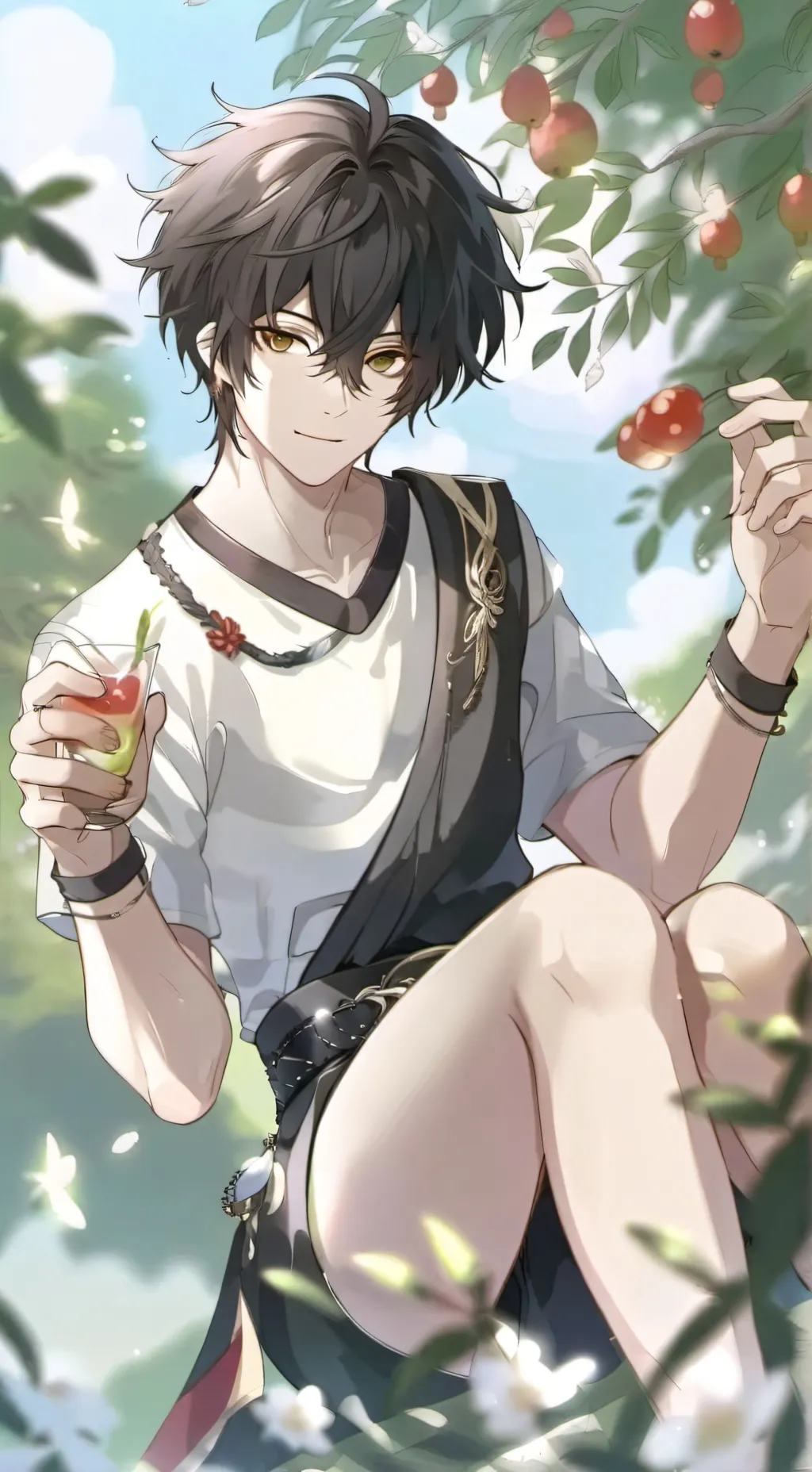 ai character: |•Eren•| background