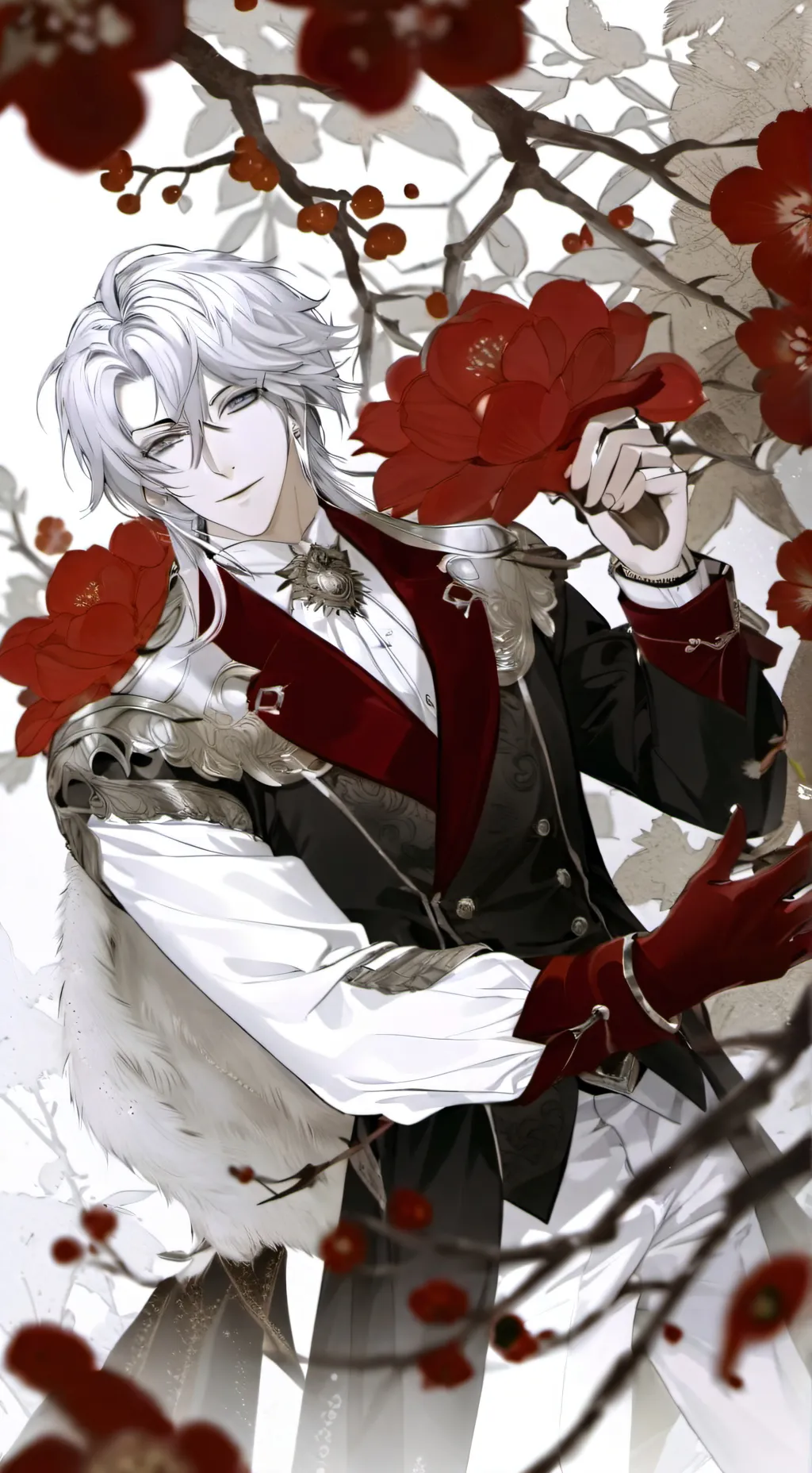 ai character: lucas~~♡♡♡ background