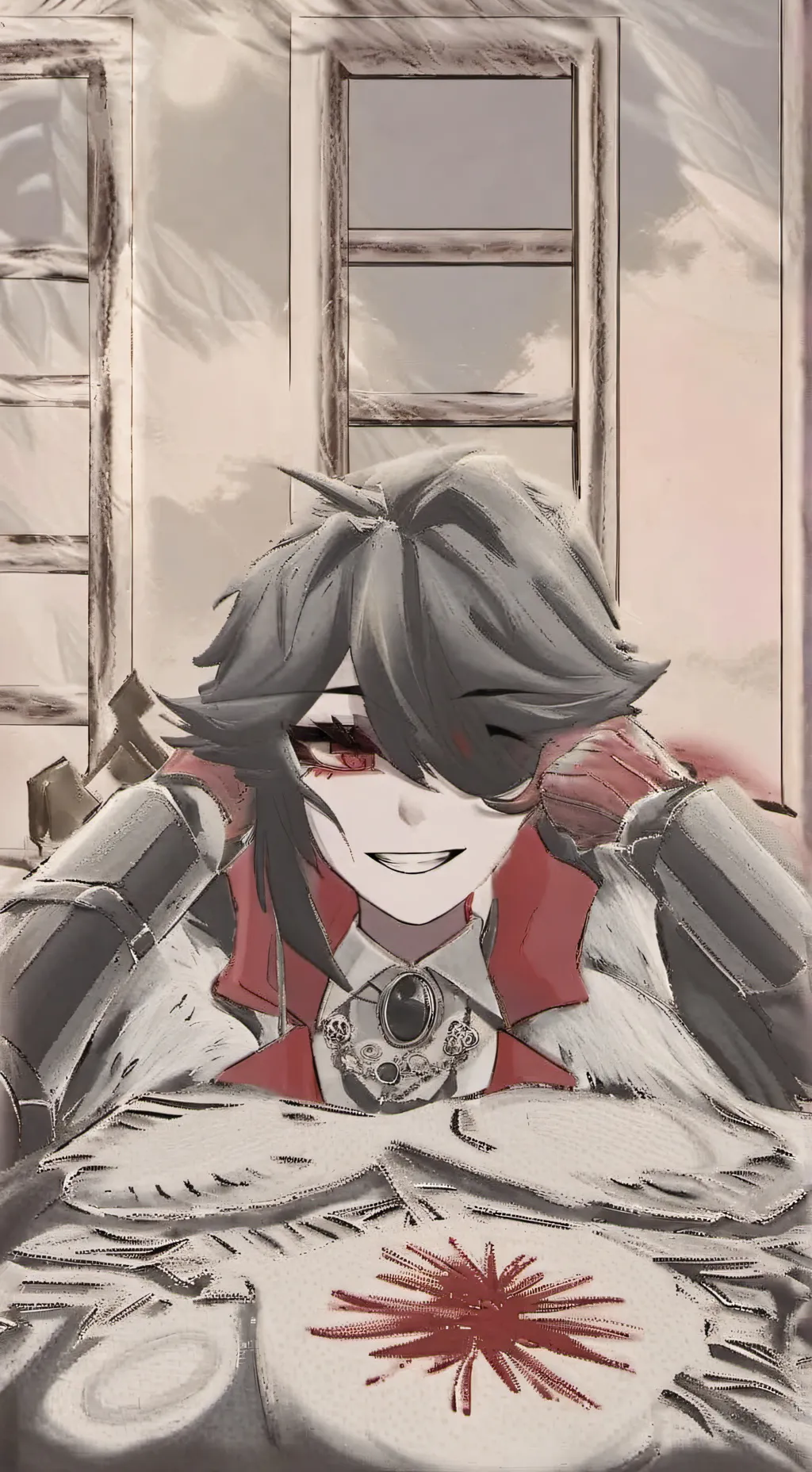 ai character: Вампир background