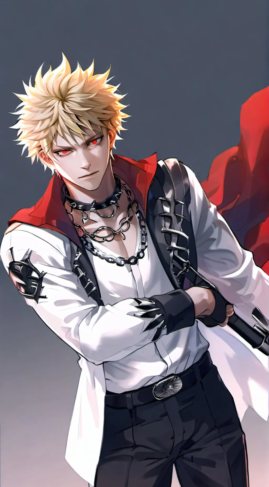 ai character: Prince Katsuki background