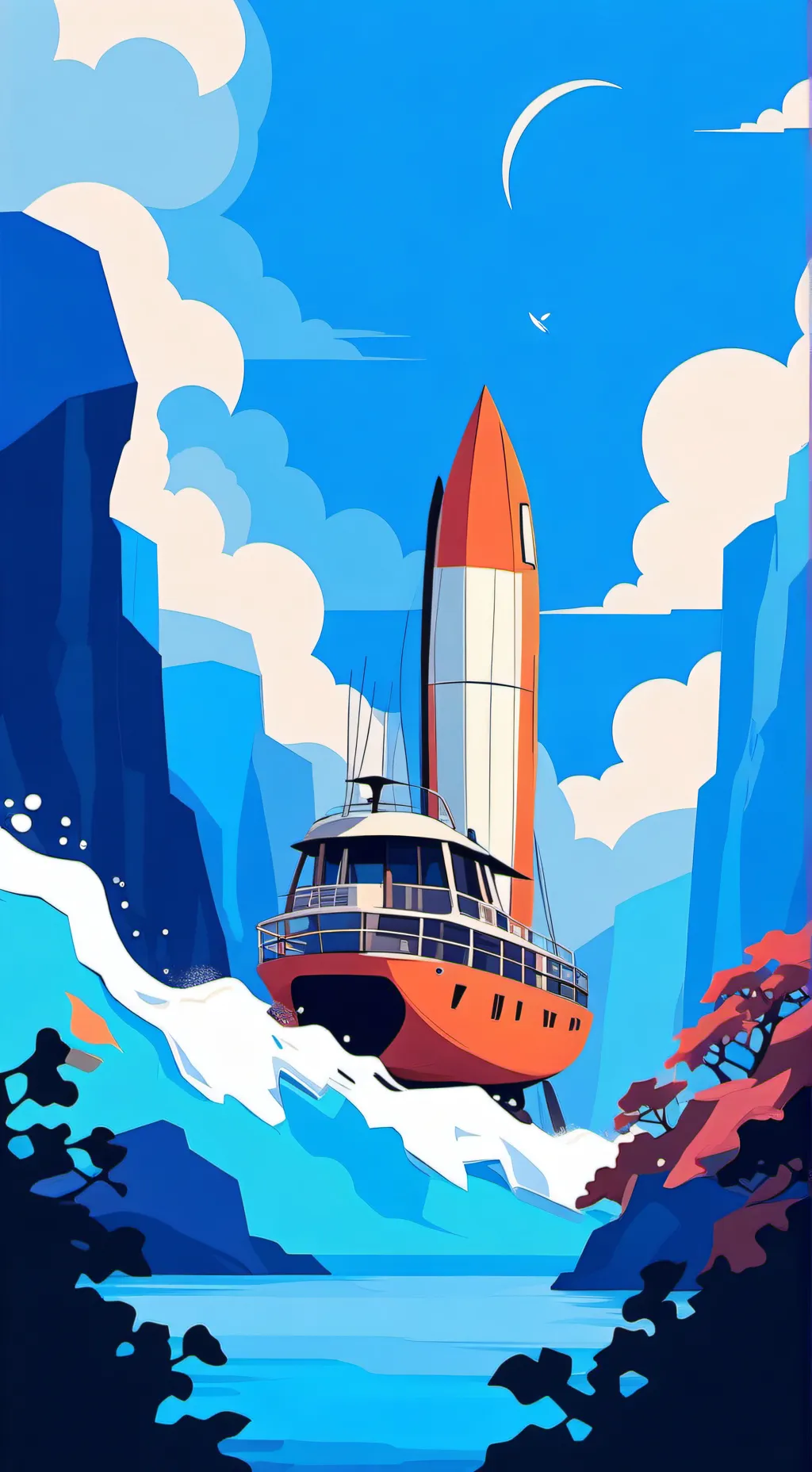 ai character: felifaux X menace background