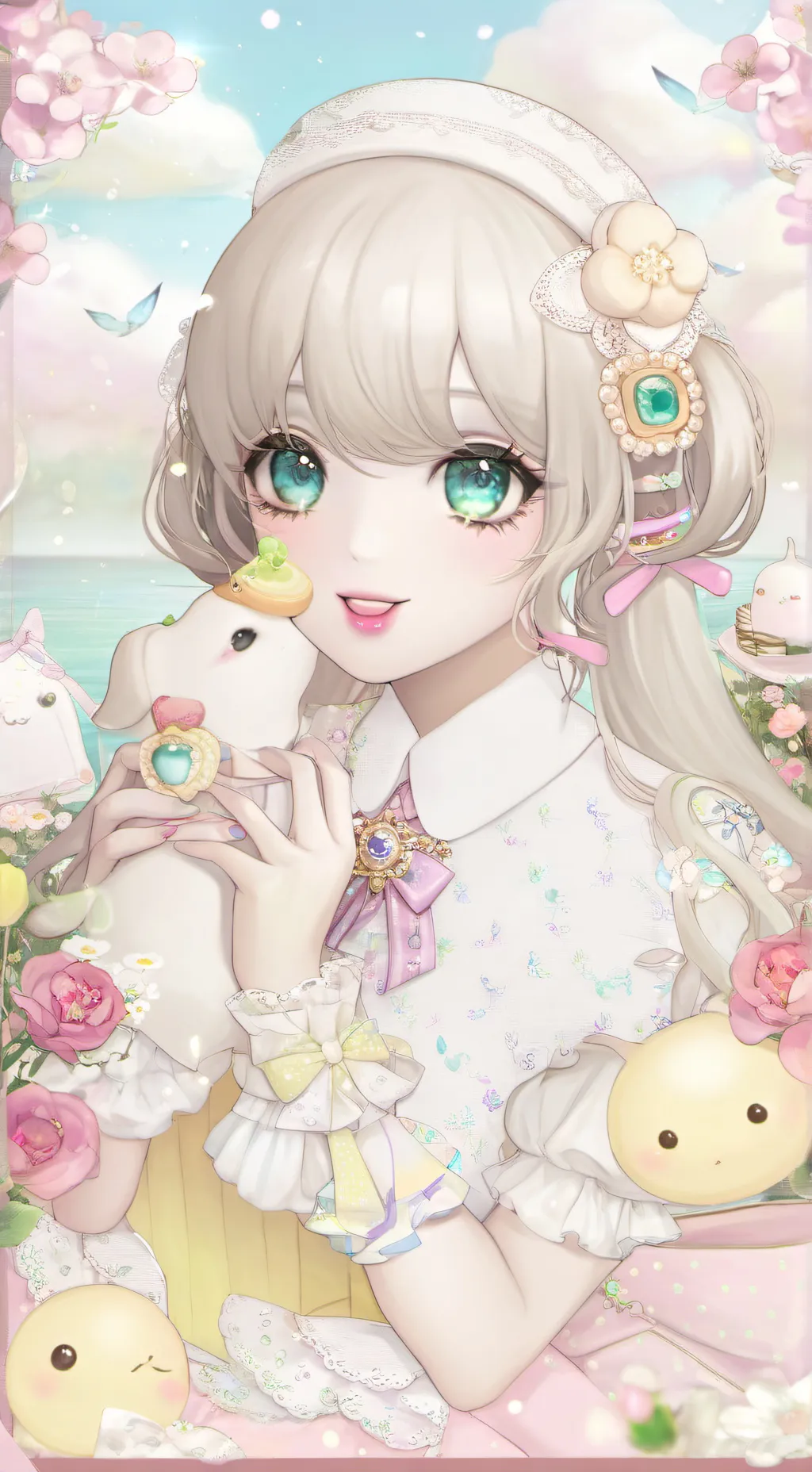 ai character: Kisha kim background