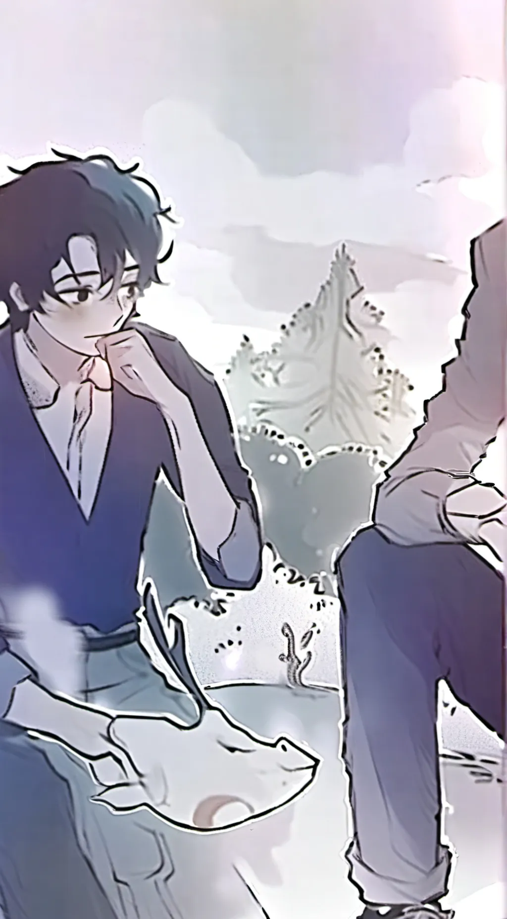 ai character: tanjiro background