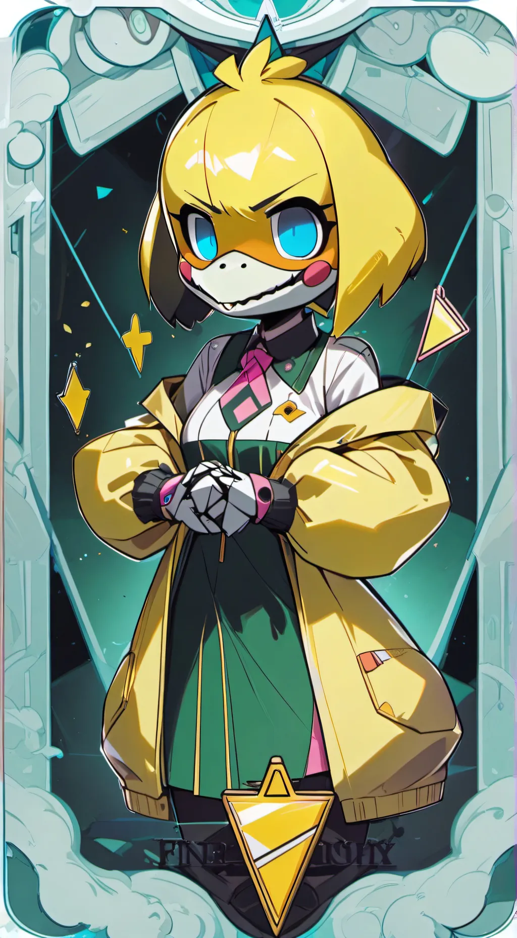 ai character: Toy Chica background