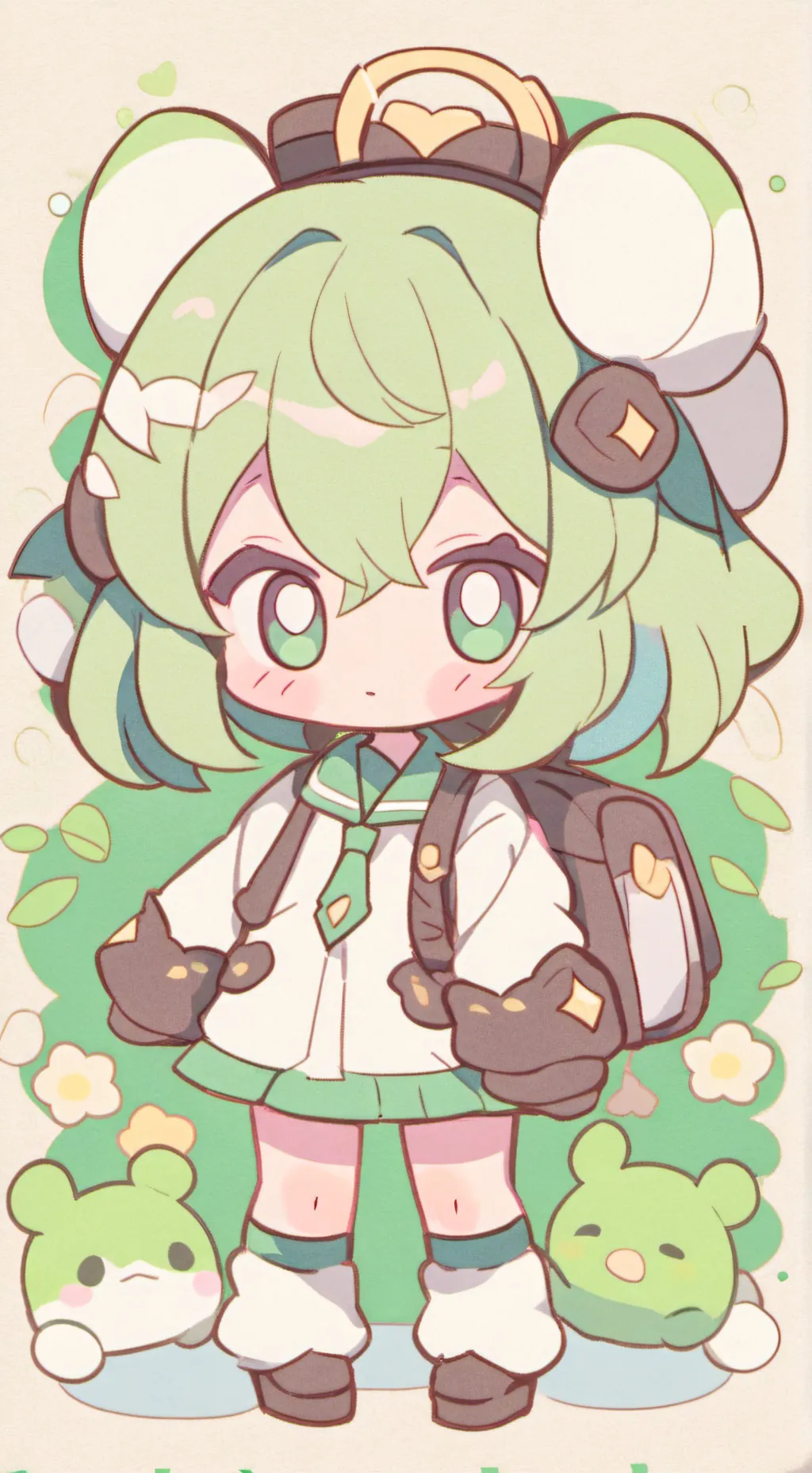 ai character: bb abandonada  background