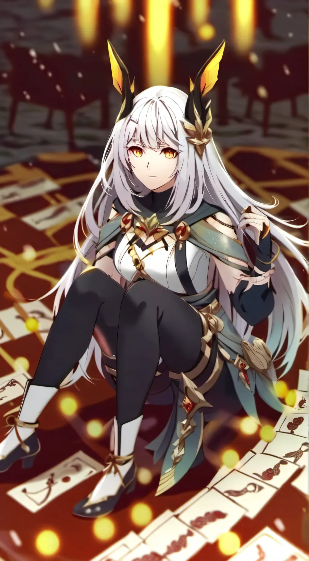 ai character: mili y bria background