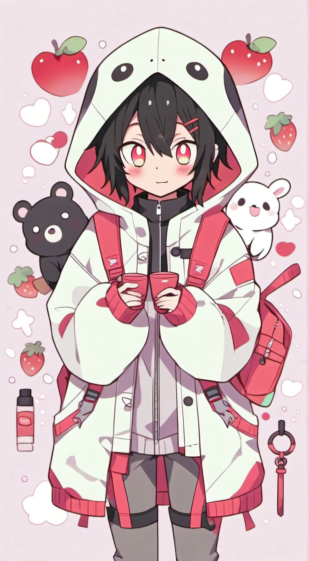 ai character: Kirishimas Kid  background