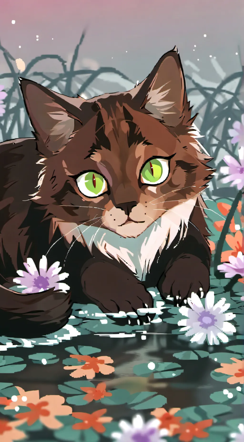 ai character: Black Paw background