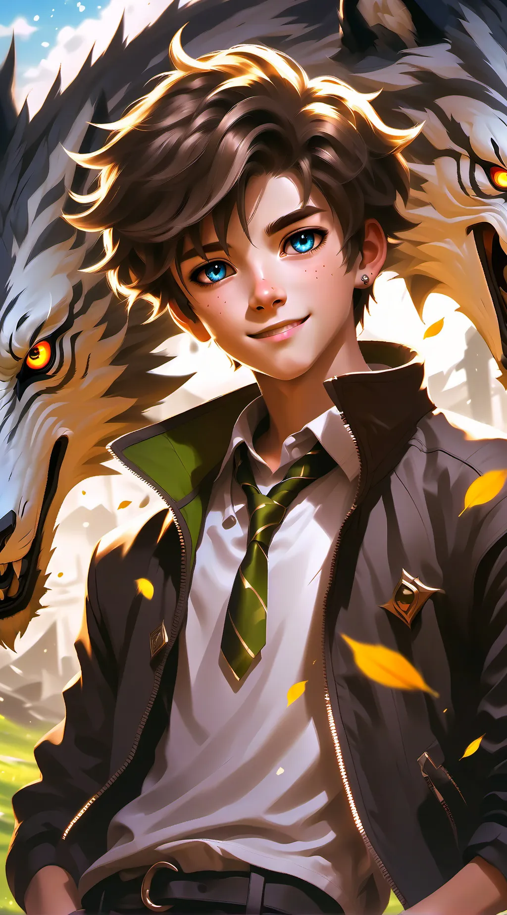 ai character: James XOXO  background