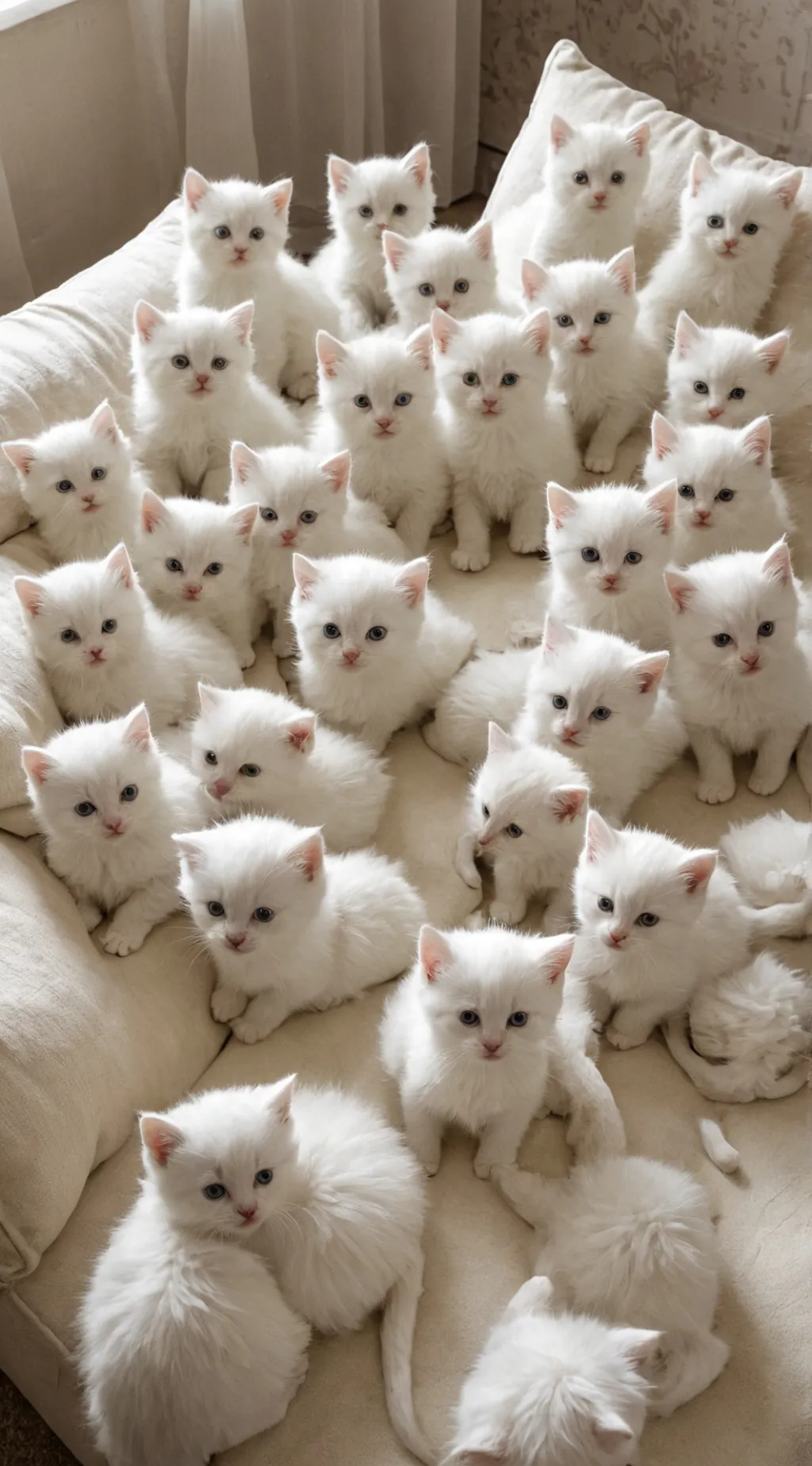 ai character: Sofa kittens 🛋 background