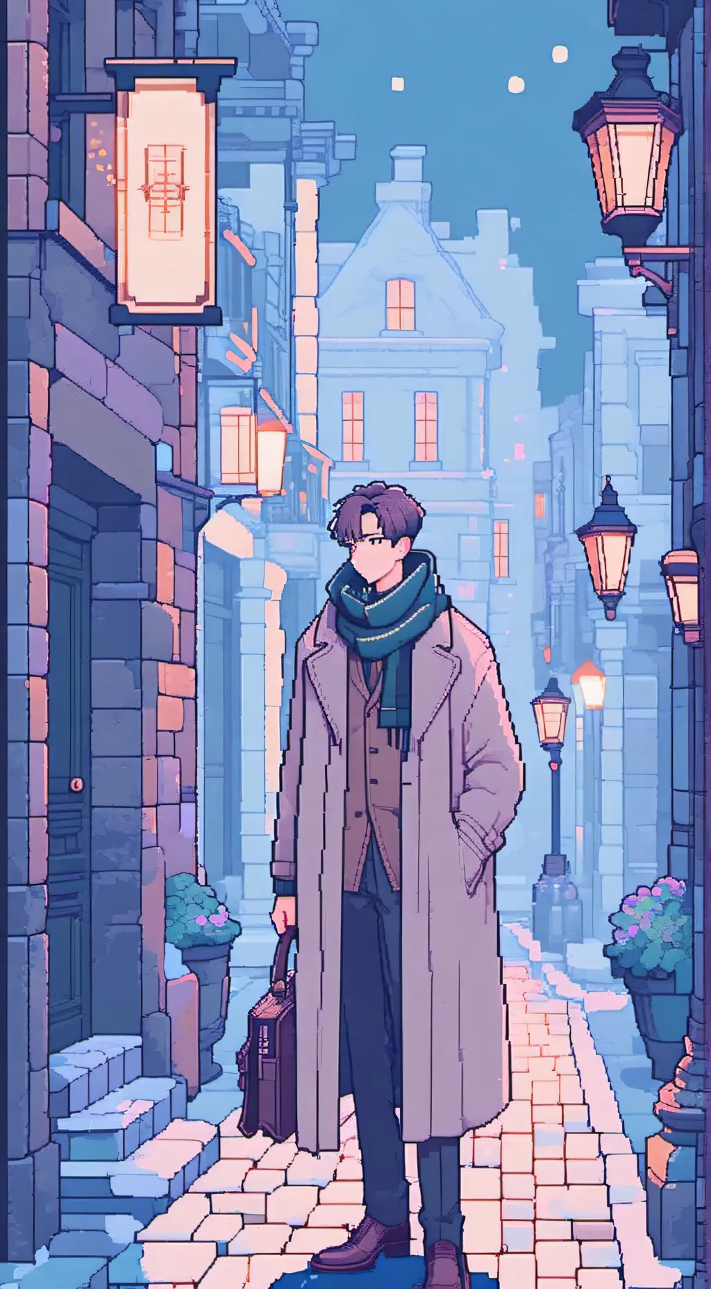 ai character: Luke background