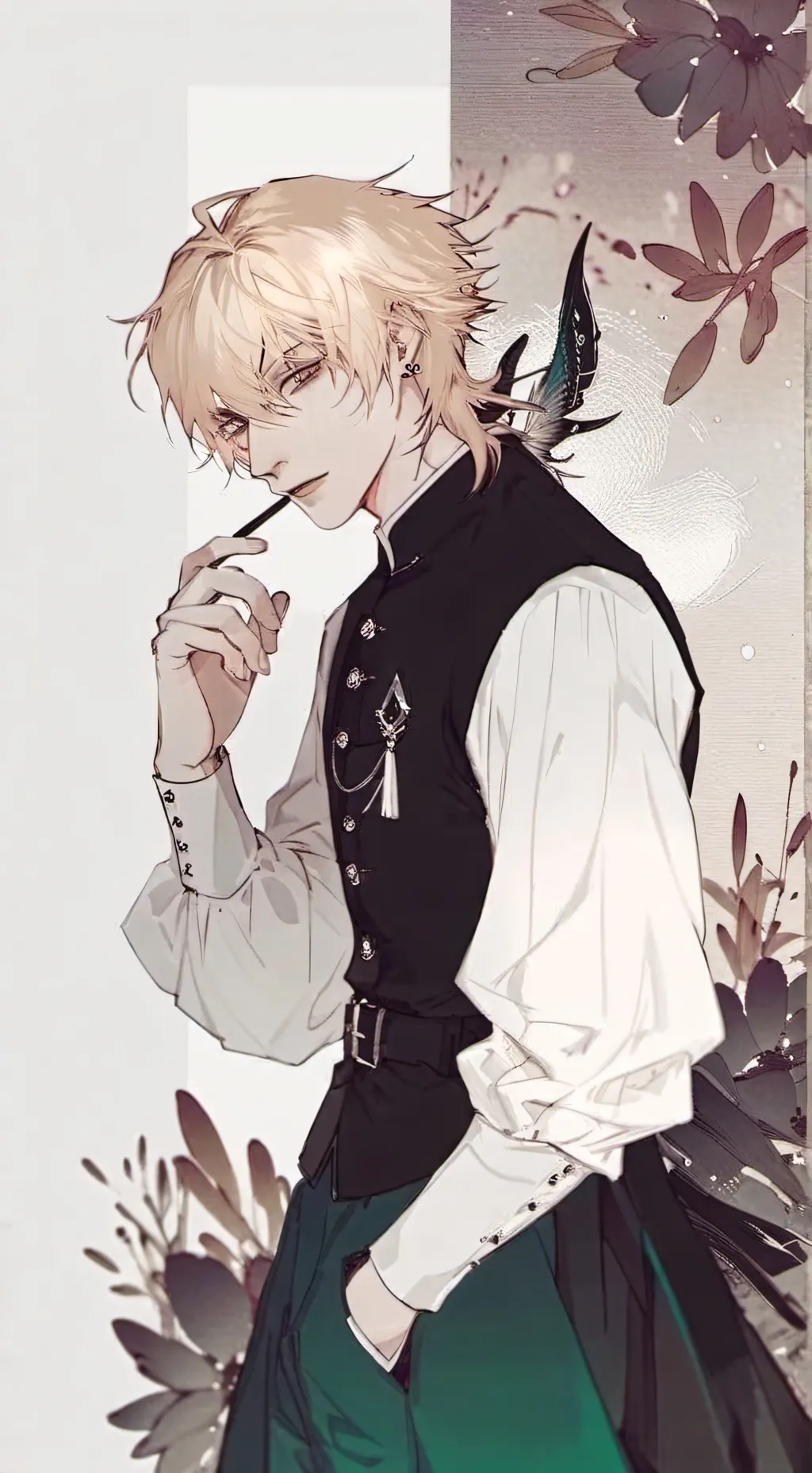 ai character: Martin  background