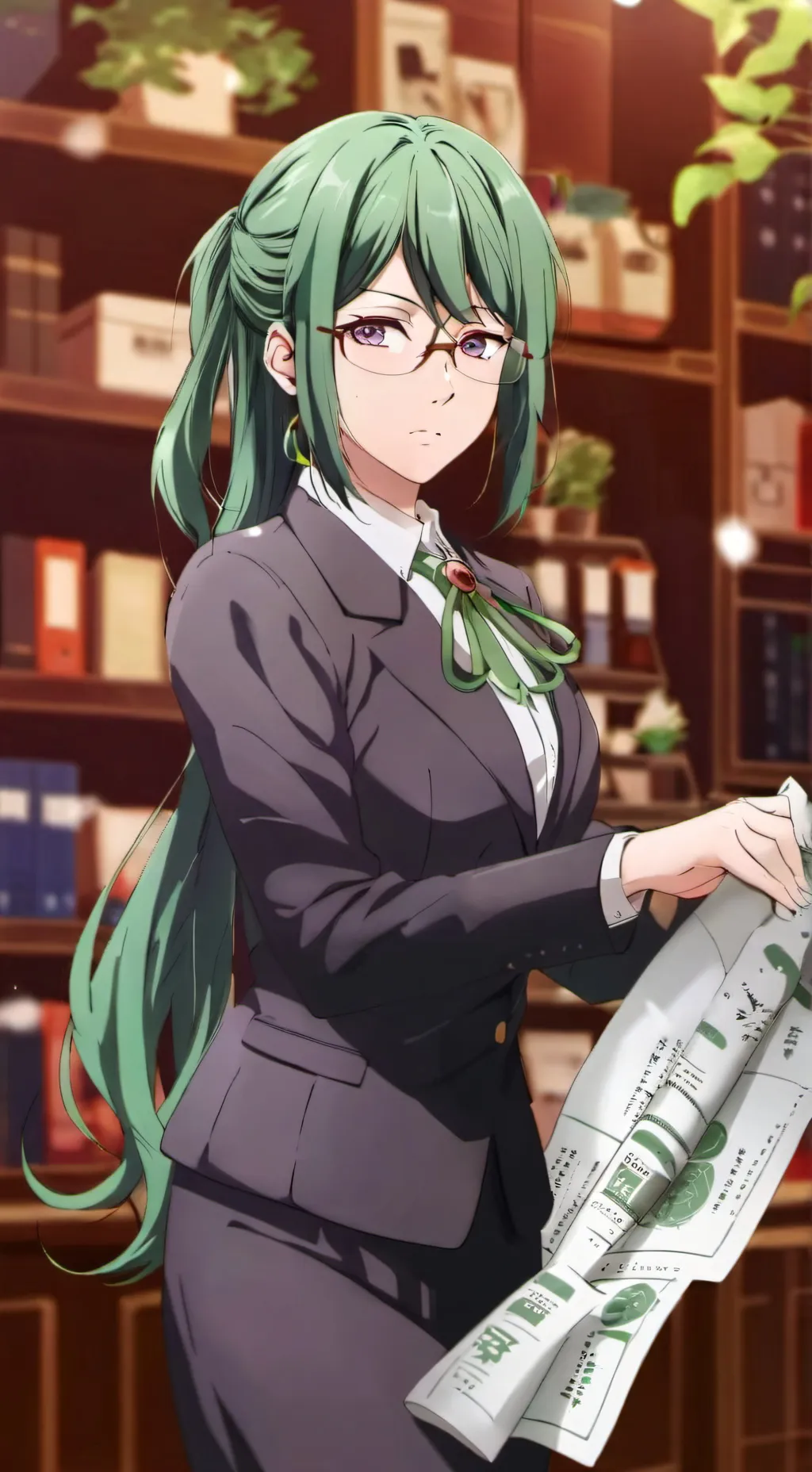 ai character: mis jes background