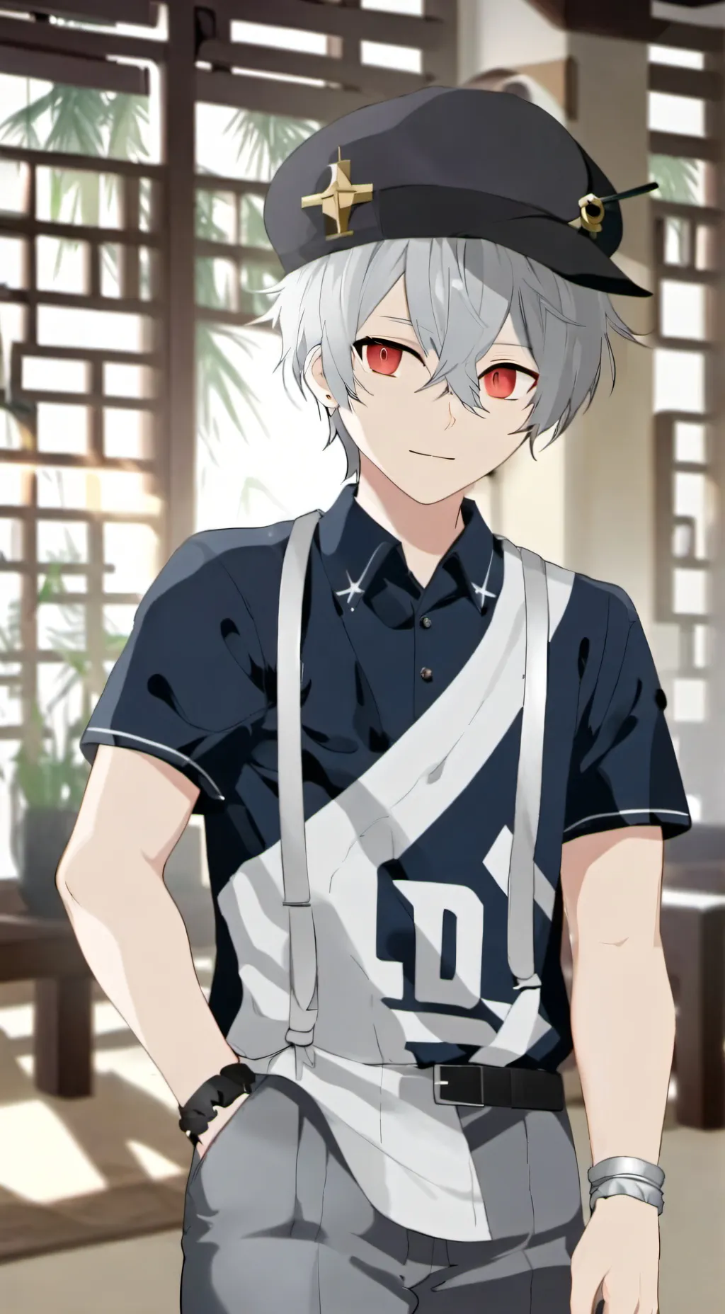 ai character: Tom x tord  background