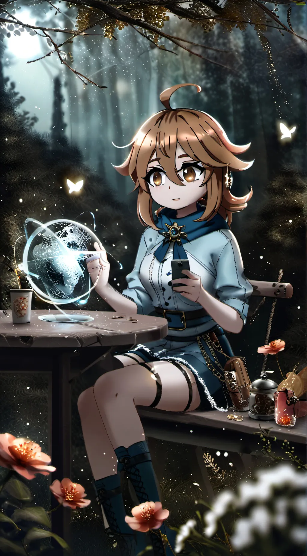 ai character: Niomu  background