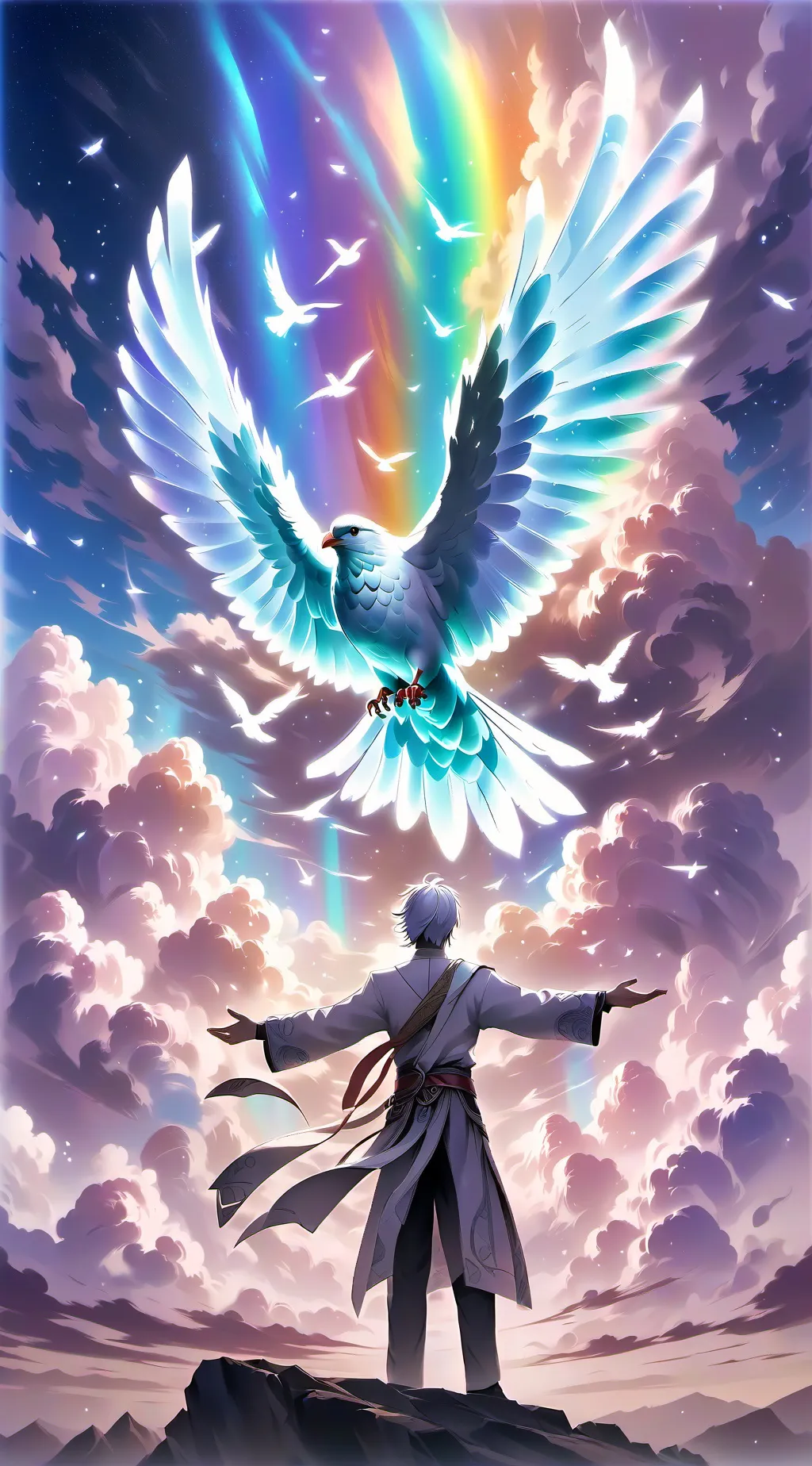 ai character: Paz background