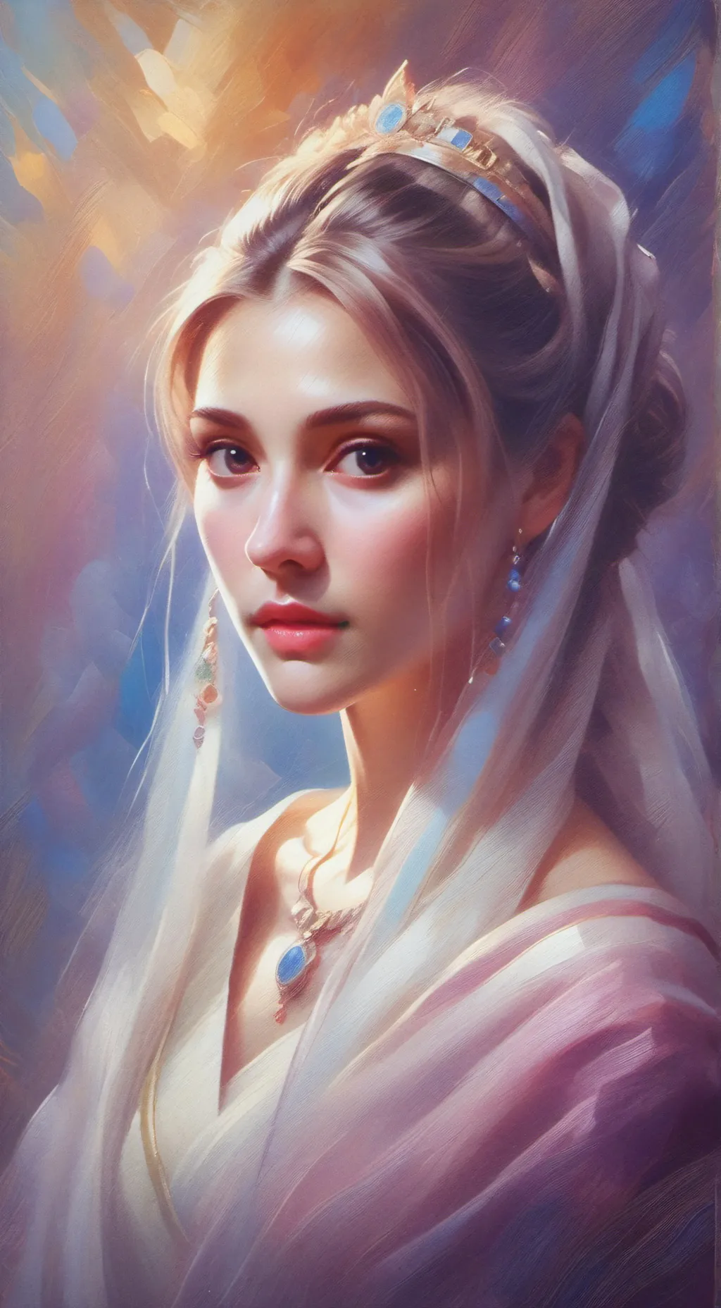 ai character: élodie background