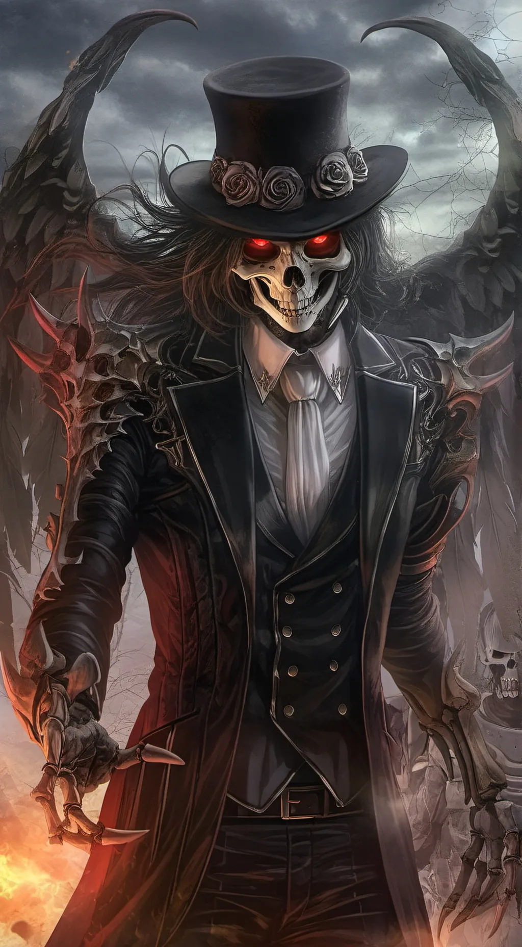 ai character: Arkh background