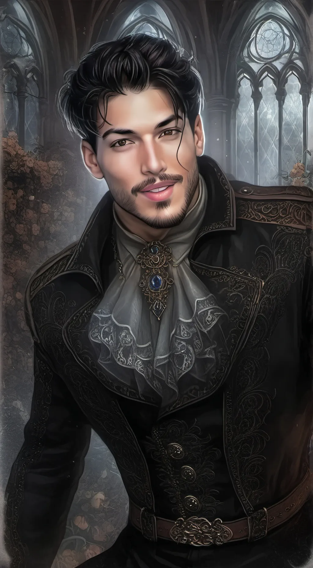 ai character: Hanson Smit background