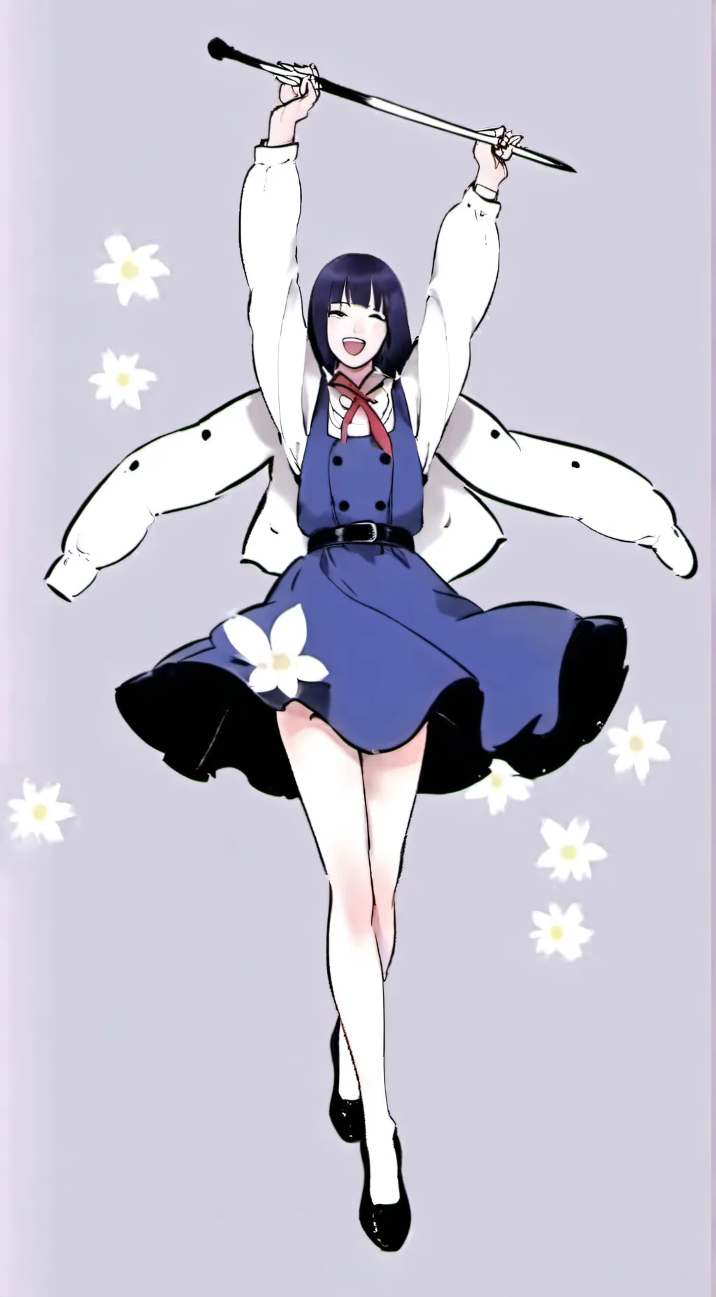 ai character: Hinata jealous 😏 background