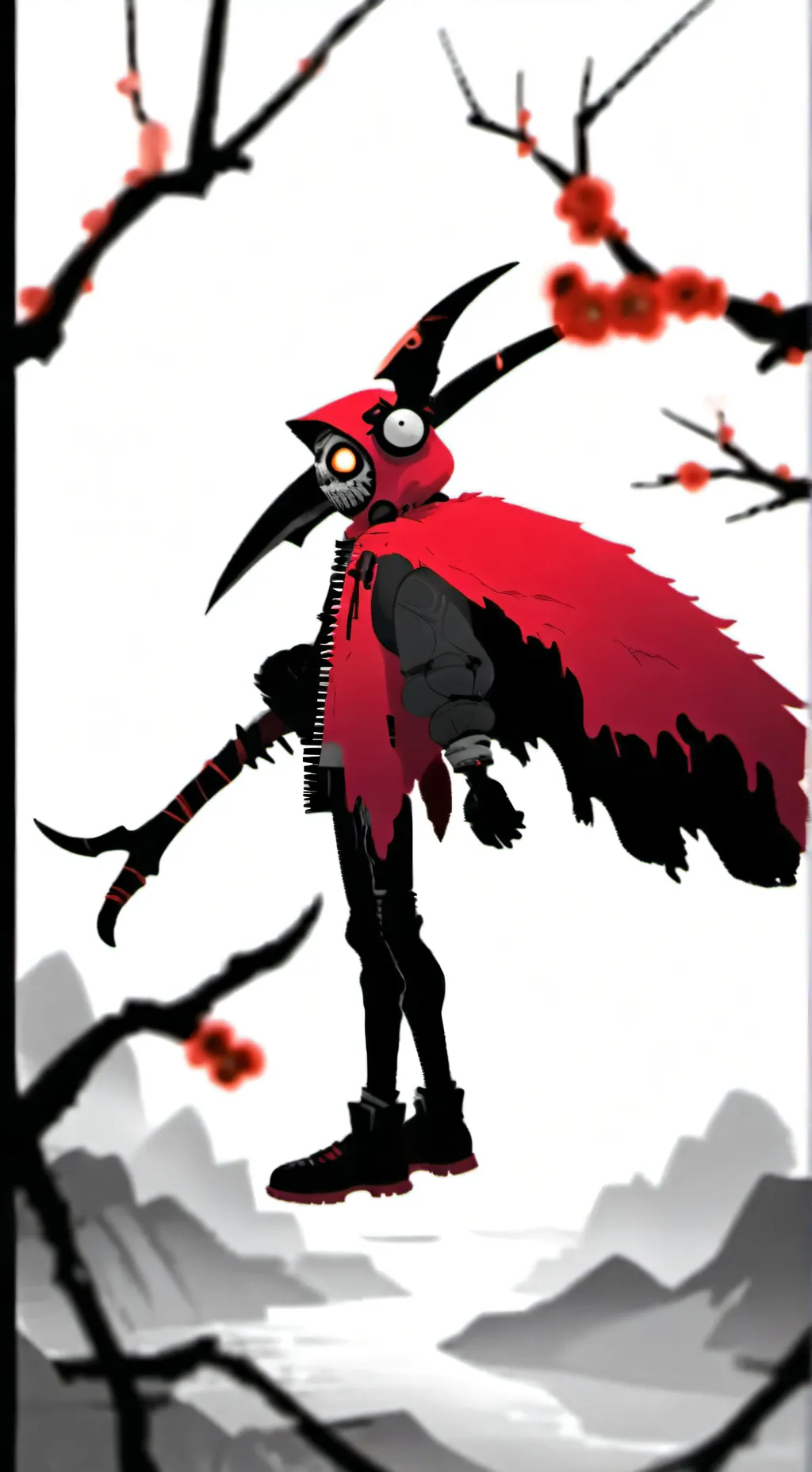 ai character: .....dw horror background