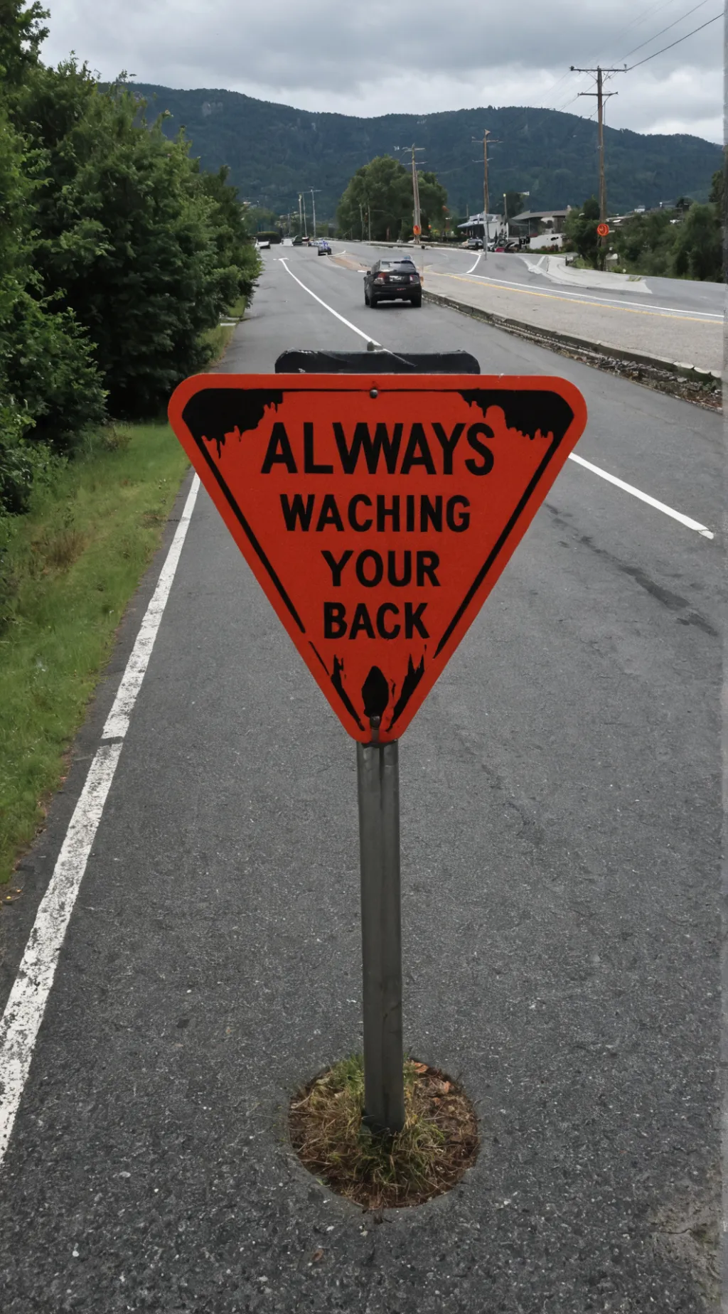 ai character: creepy........ background