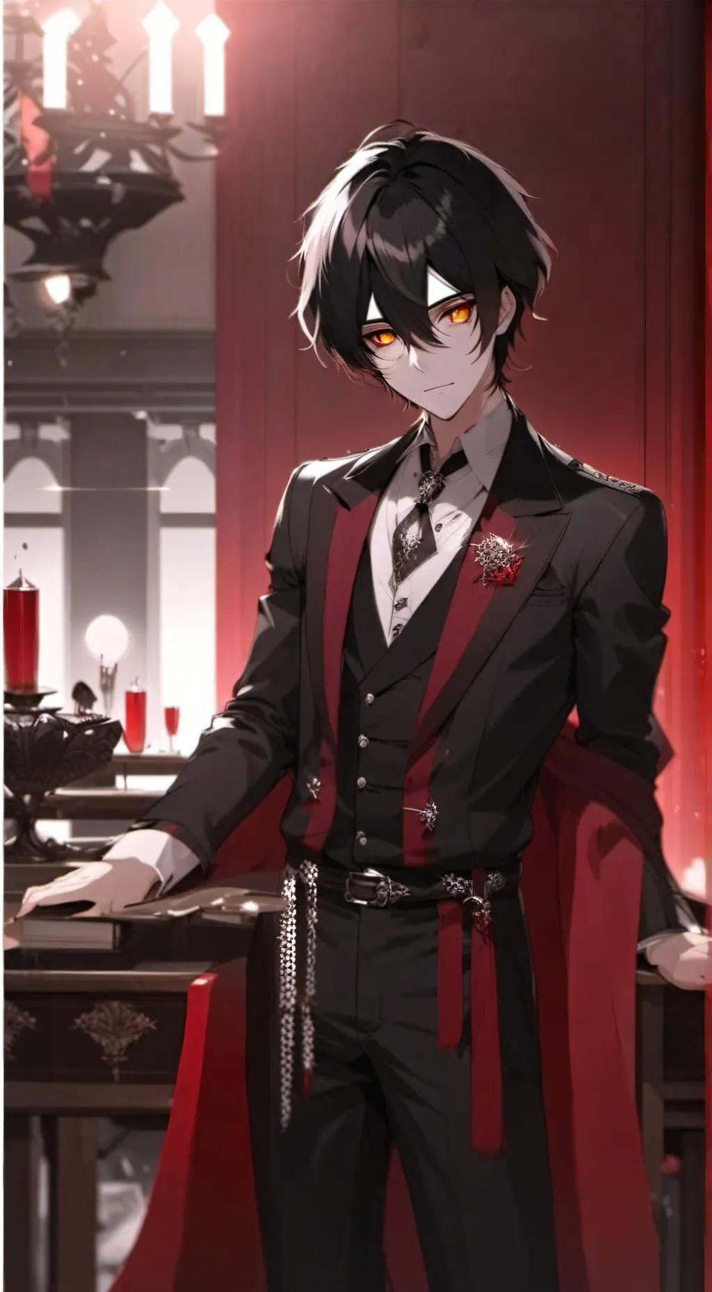 ai character: Michael  background