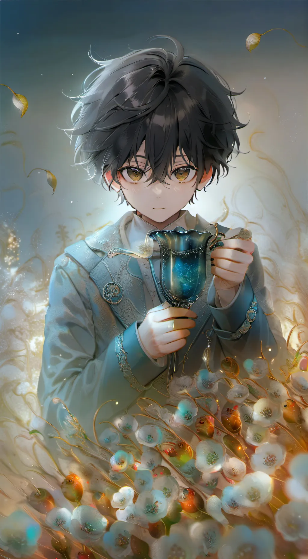 ai character: Кен😶 background