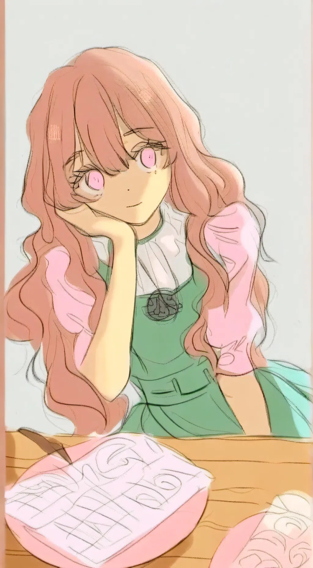 ai character: KNY Birthday background