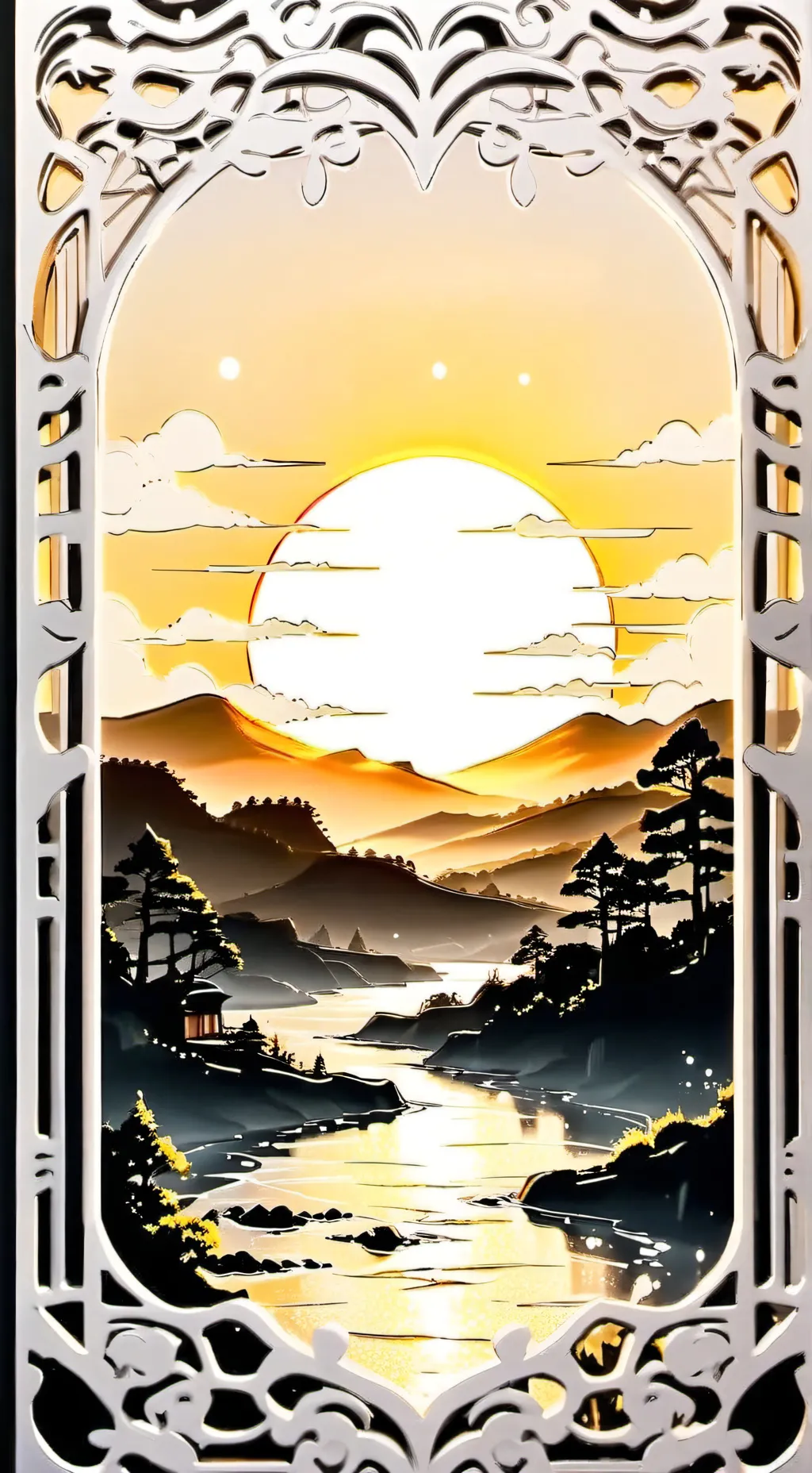 ai character: Loud house background