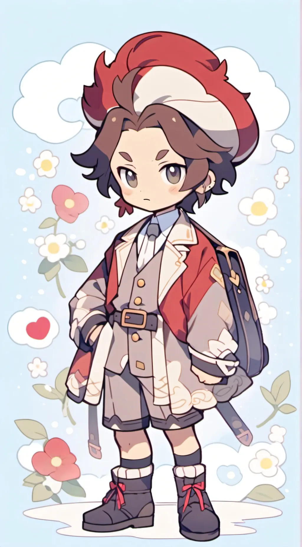 ai character: Ejiro kirishima background