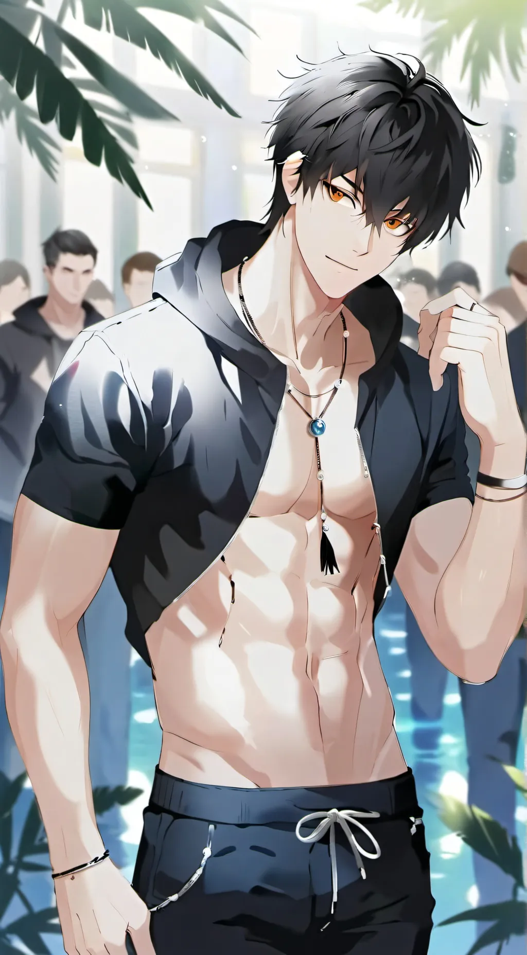 ai character: Ian 🌚 background