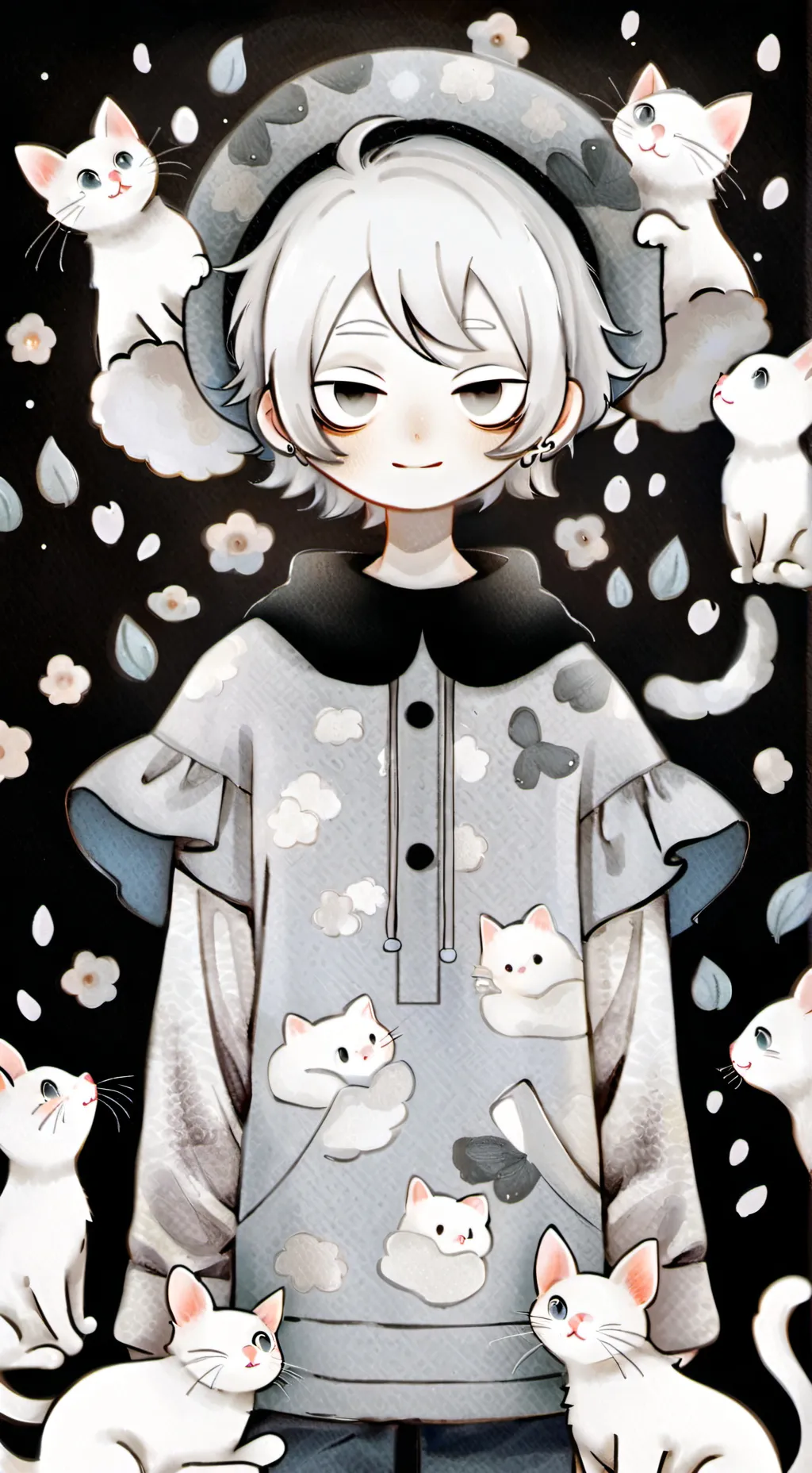 ai character: Wenda background