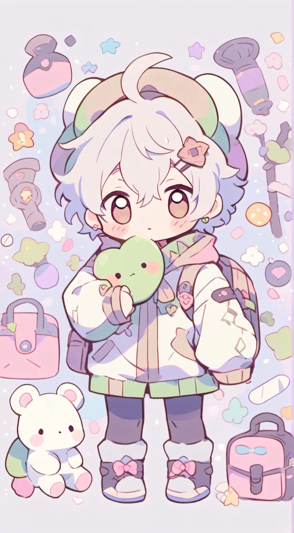 ai character: Buddy World background