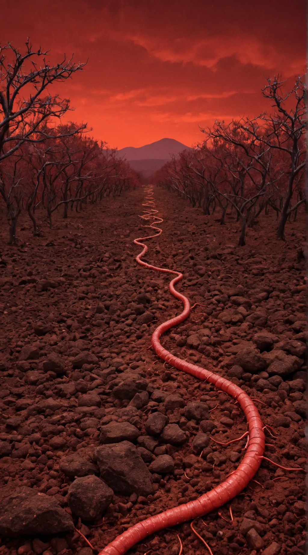 ai character: WŌRM background