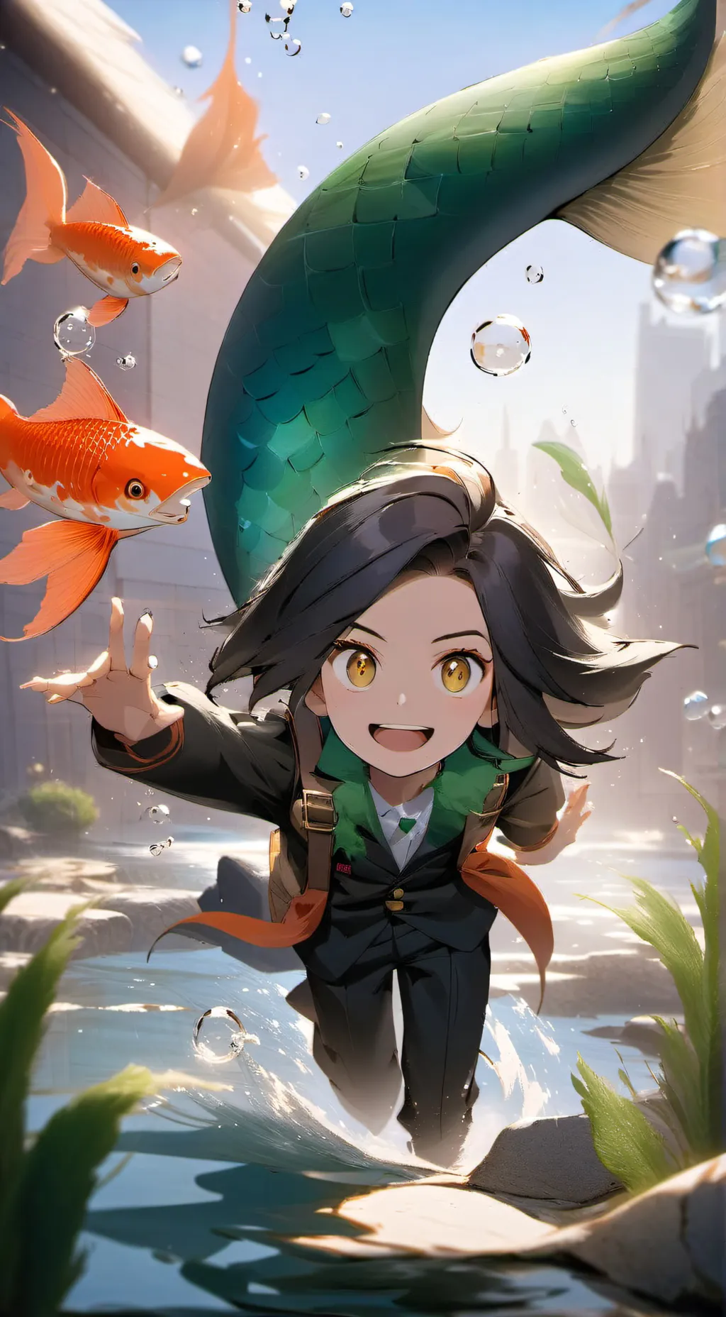 ai character: Ника background