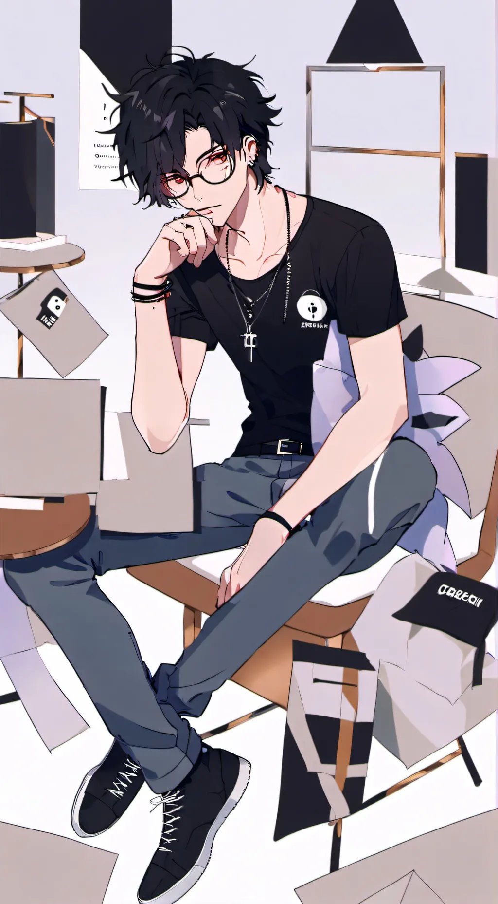 ai character: Nick background