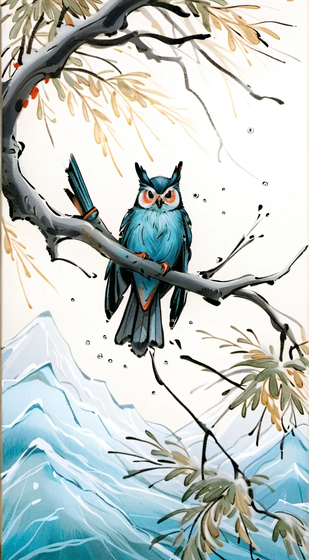 ai character: dog man background