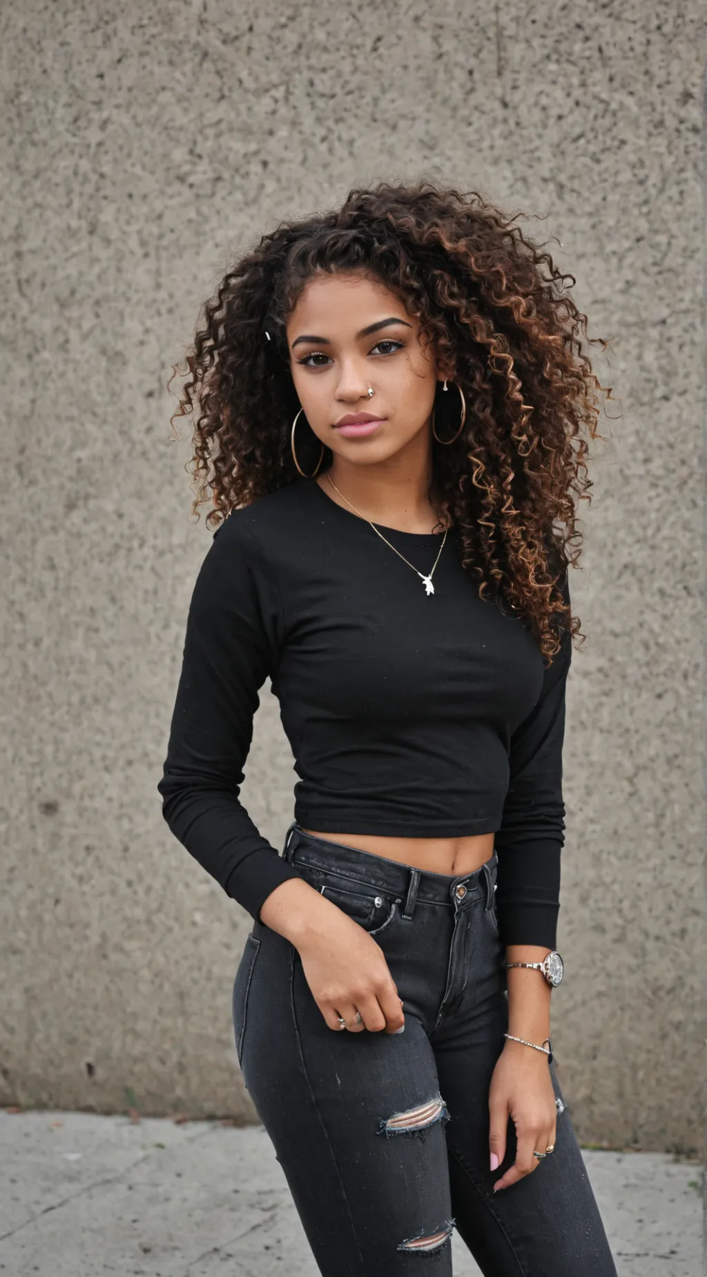 ai character: Saniyah  background