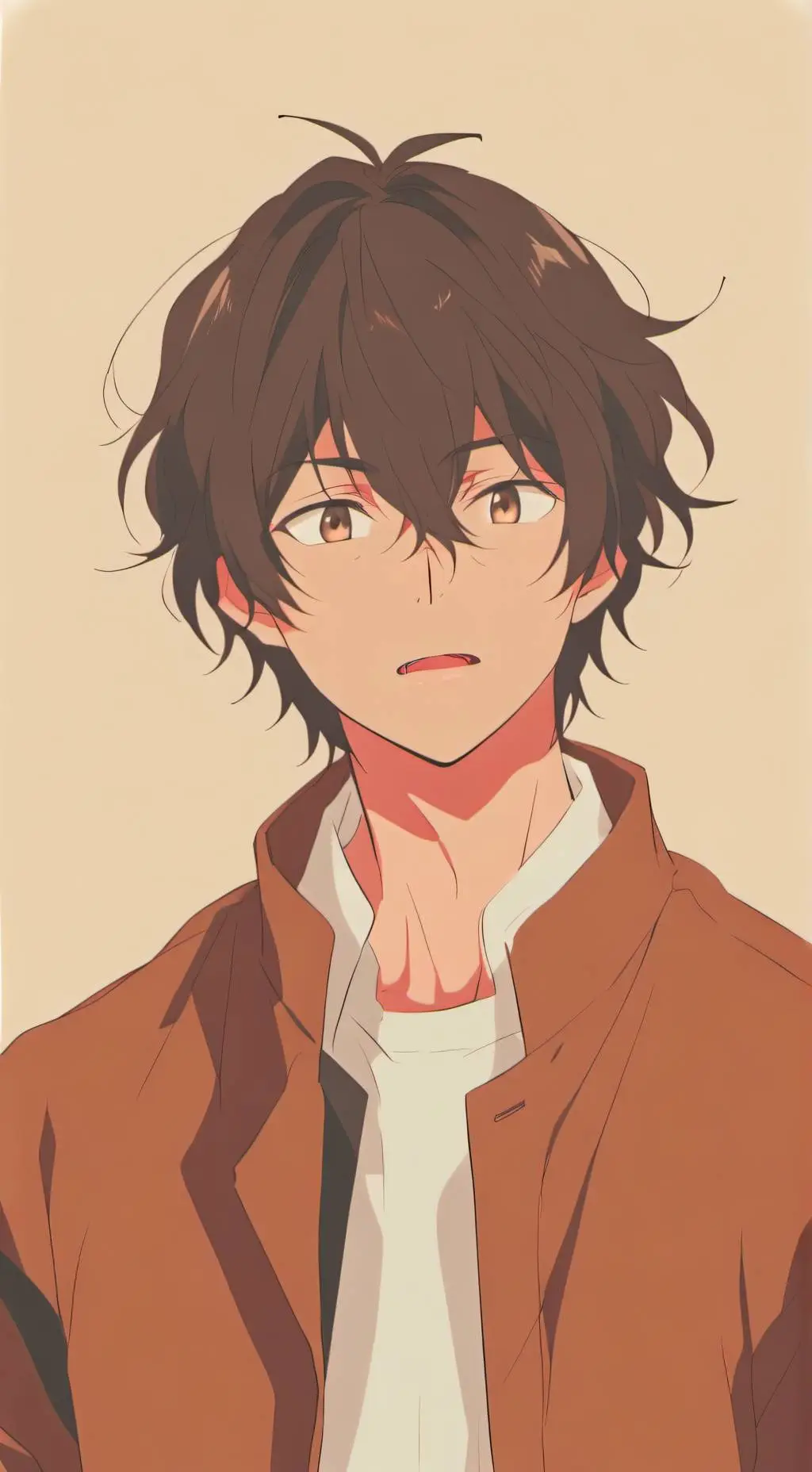 ai character: Osamu Dazai ><><☆ background