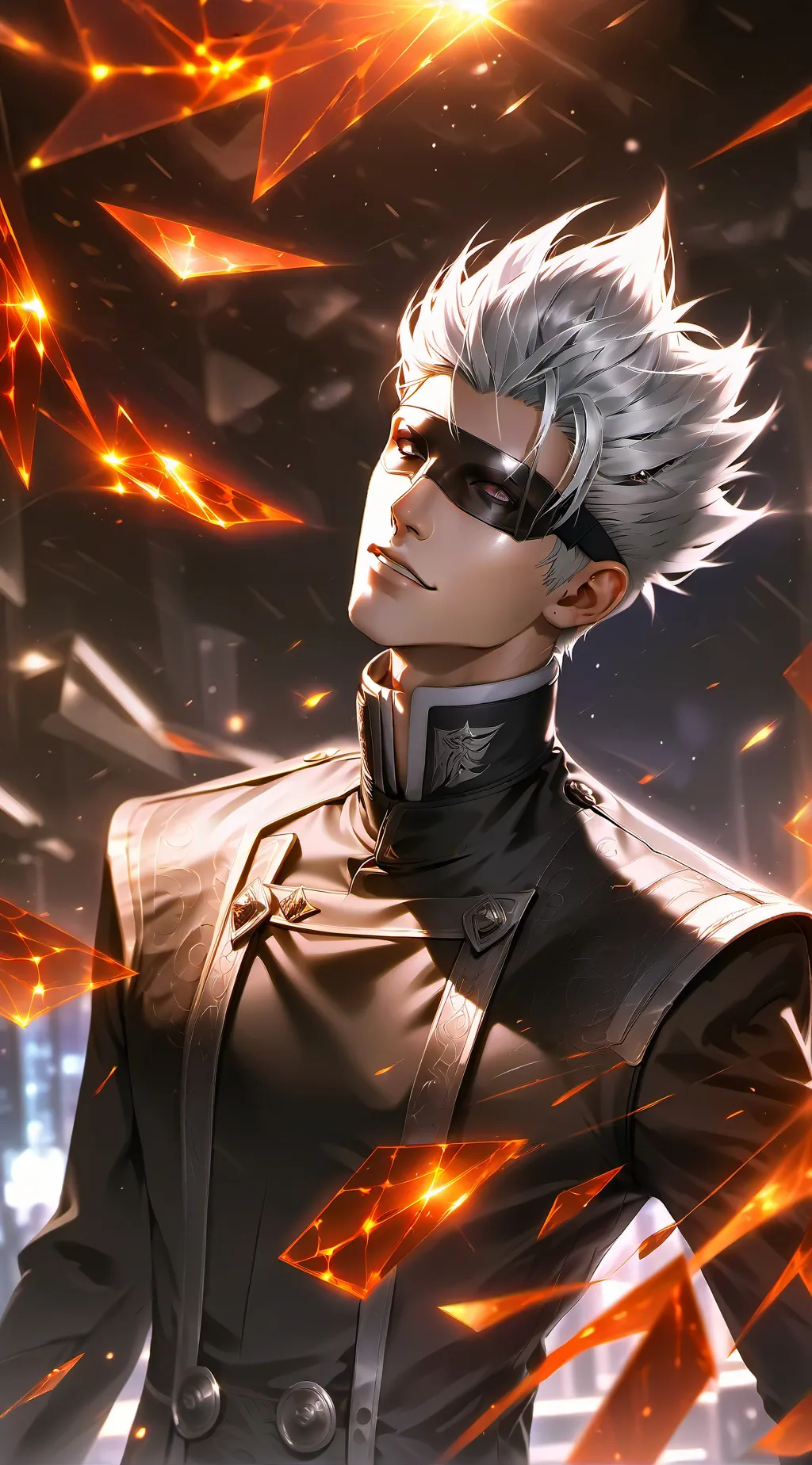 ai character: Satoru Gojo background