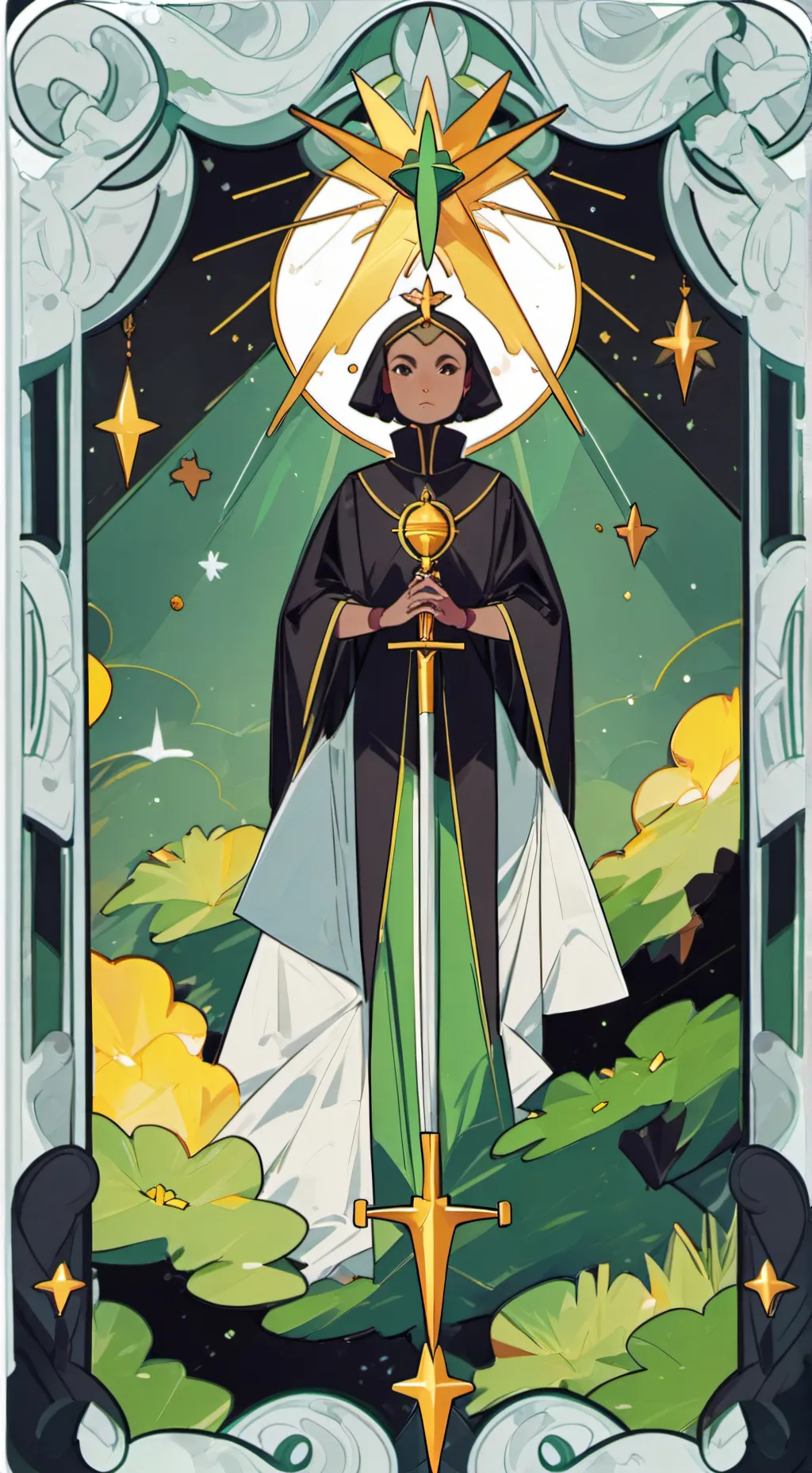 ai character: New Uppermoon  background