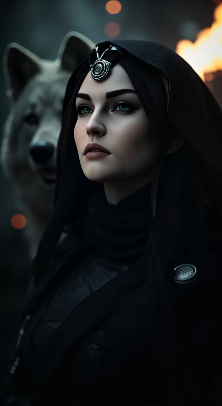 ai character: Goddess Hekate background
