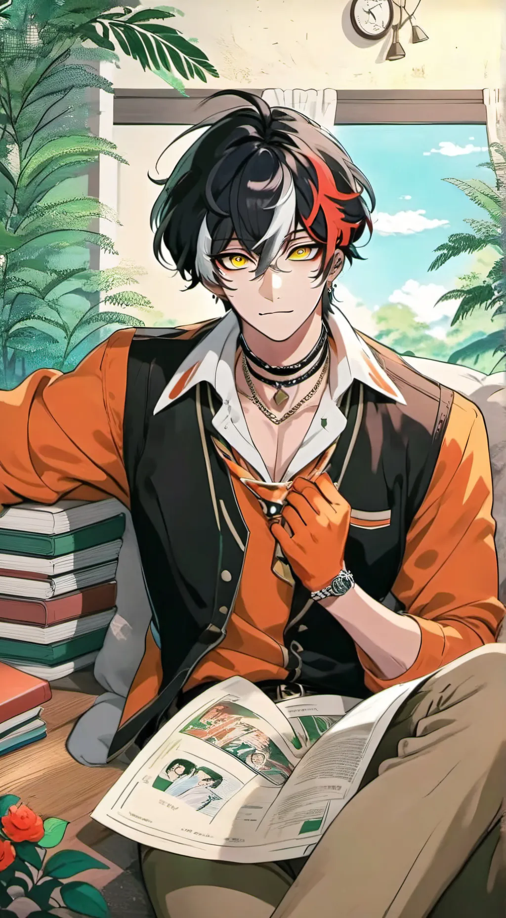 ai character: Liam background