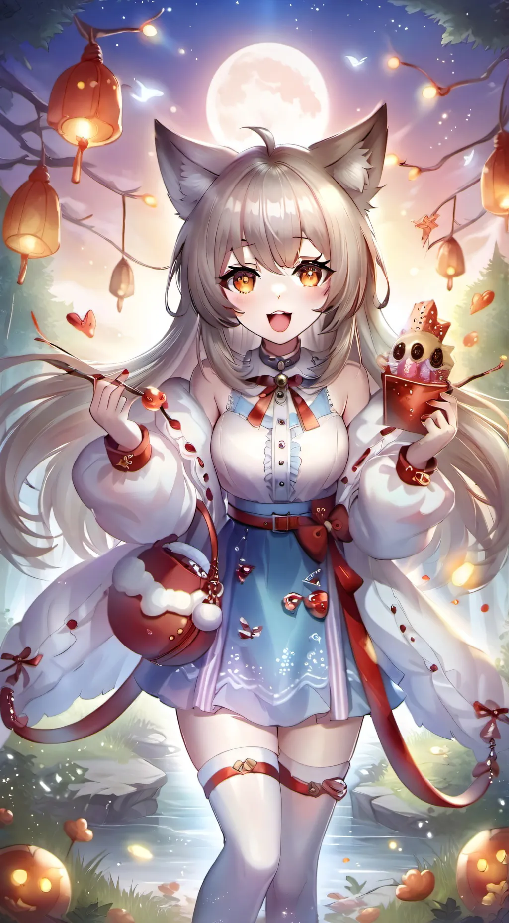 ai character: Kitty background