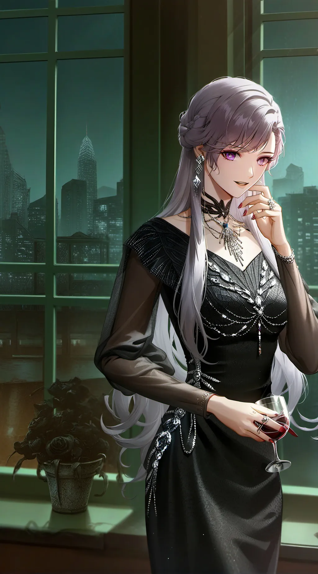 ai character: Celeste background