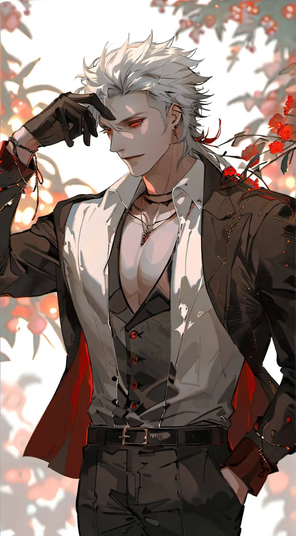 ai character: °• NOX °• background