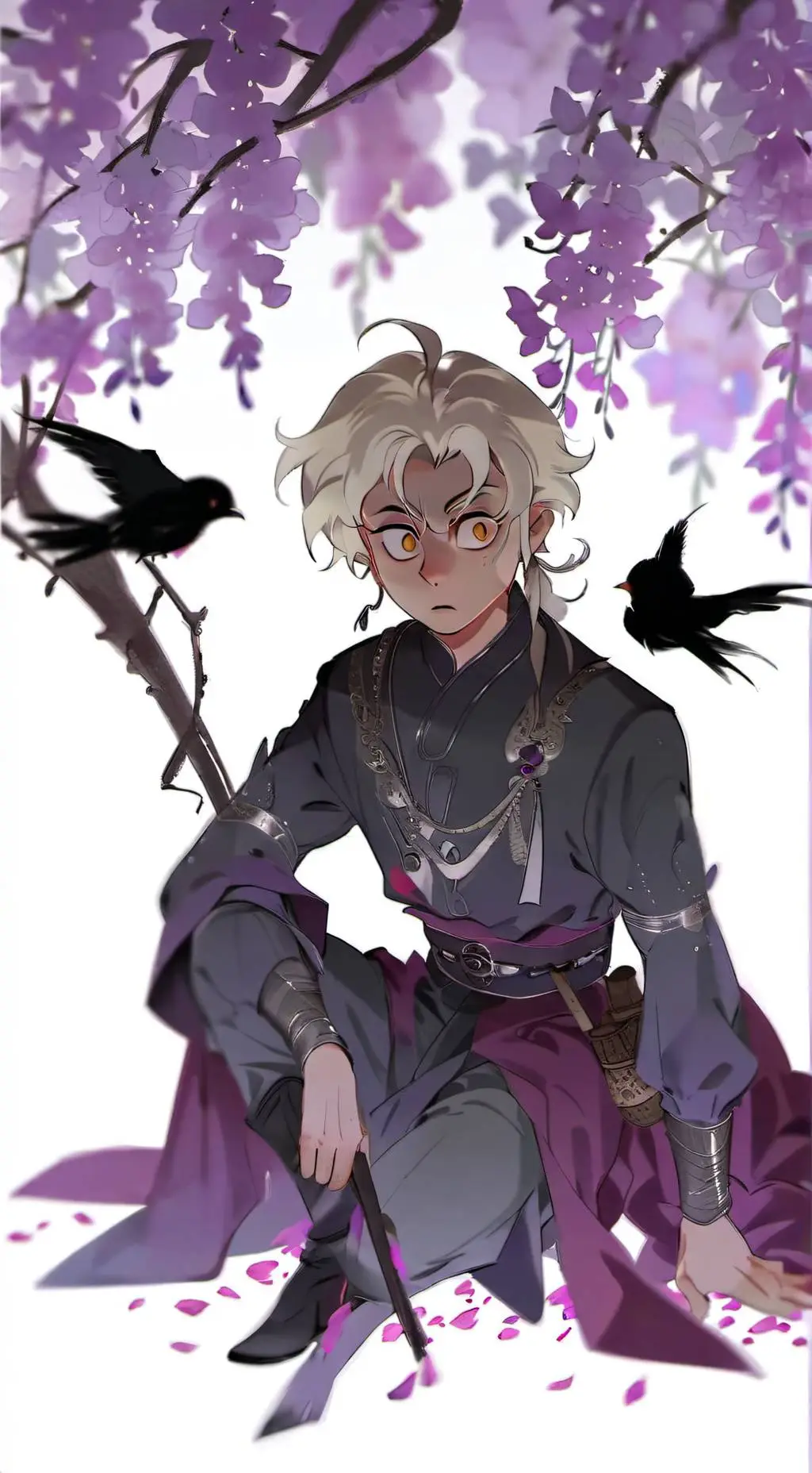 ai character: Hunter Noceda background