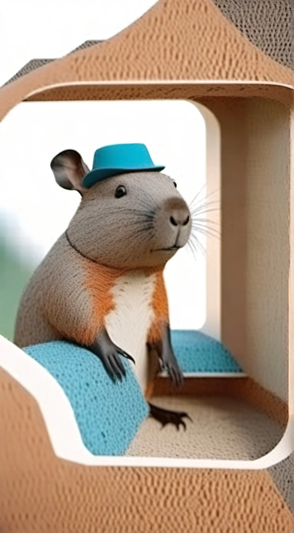 ai character: Mr.capibara background