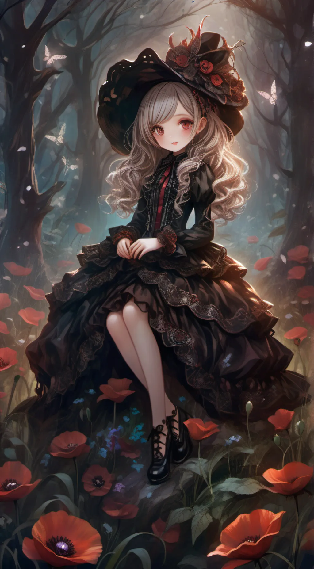 ai character: Mommy Long Legs background